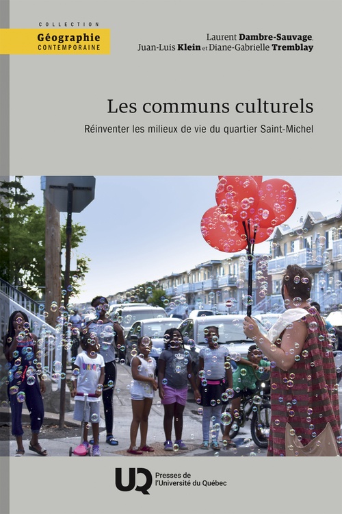 Couverture ebook de Les communs culturels, de Laurent Dambre-Sauvage, Juan-Luis Klein, Diane-Gabrielle Tremblay