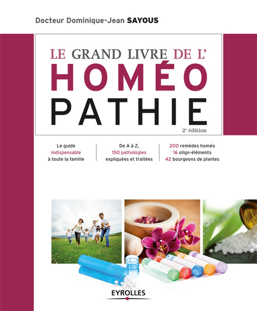 ebook cover of Le grand livre de l'homéopathie, by Dominique-jean Sayous