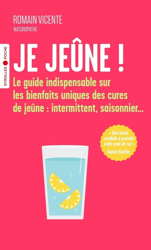 Couverture ebook de Je jeûne !, de Romain Vicente