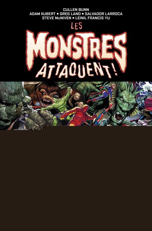 Couverture ebook de Les monstres attaquent ! - Un défi monstrueux, de Collectif