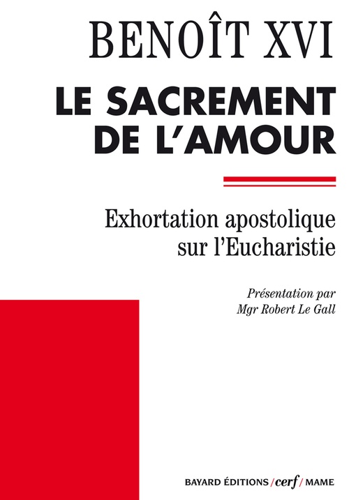 ebook cover of Le sacrement de l'amour, by Benoît XVI