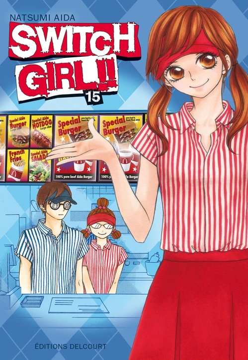 Couverture ebook de Switch Girl T15, de Natsumi Aida