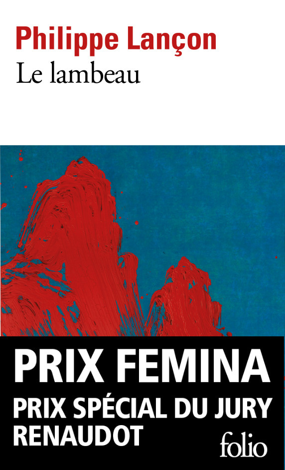 ebook cover of Le lambeau, by Philippe Lançon