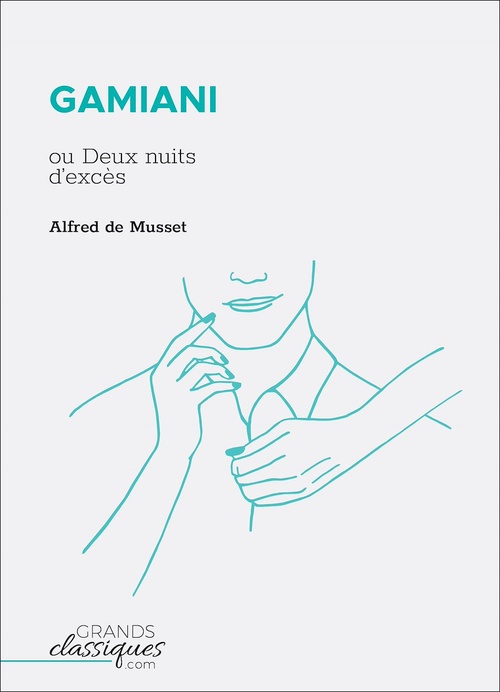 ebook cover of Gamiani, by Alfred De Musset