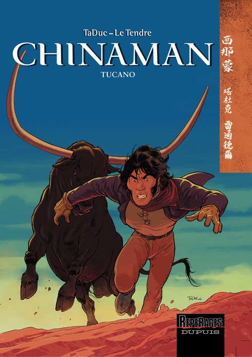 Couverture ebook de Chinaman - Volume 9 - Tucano, de Serge Le Tendre, Taduc