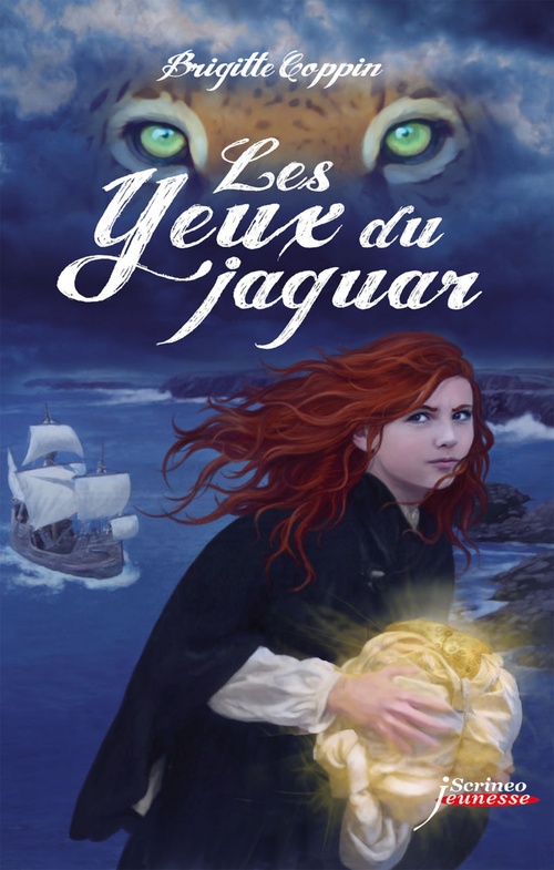 Couverture ebook de Les yeux du jaguar, de Brigitte Coppin