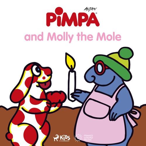 audiobook cover of Pimpa - Pimpa and Molly the Mole, by Altan