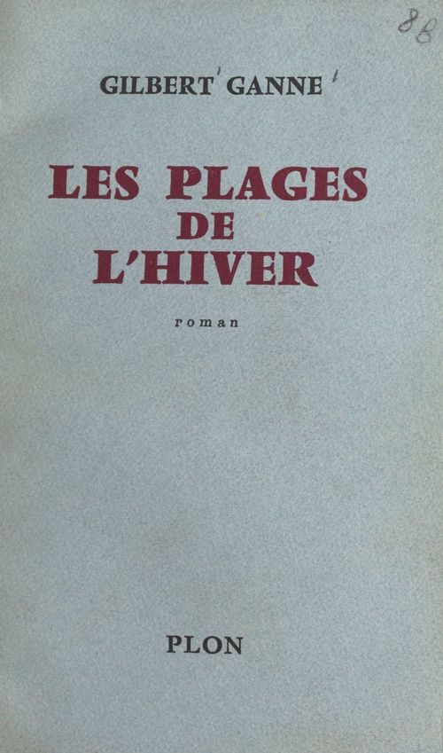 Couverture ebook de Les plages de l'hiver, de Gilbert Ganne