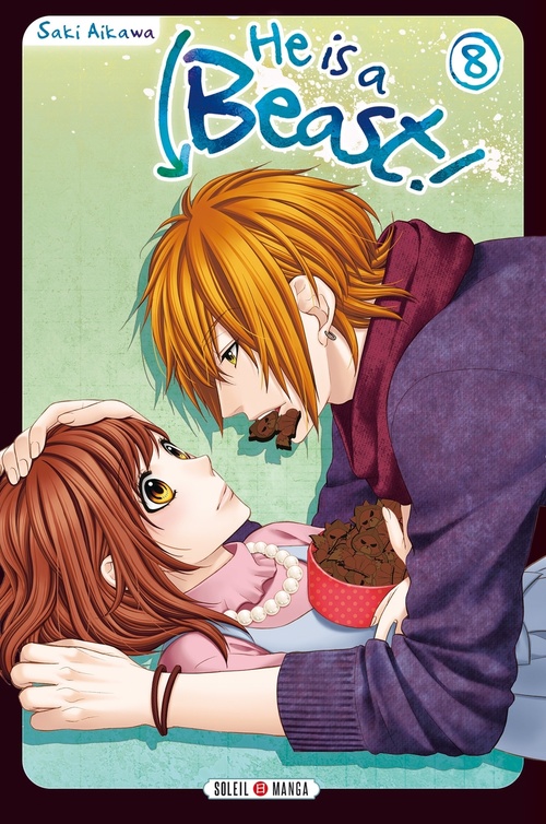 ebook cover of He is a beast ! T08, by Saki Aikawa