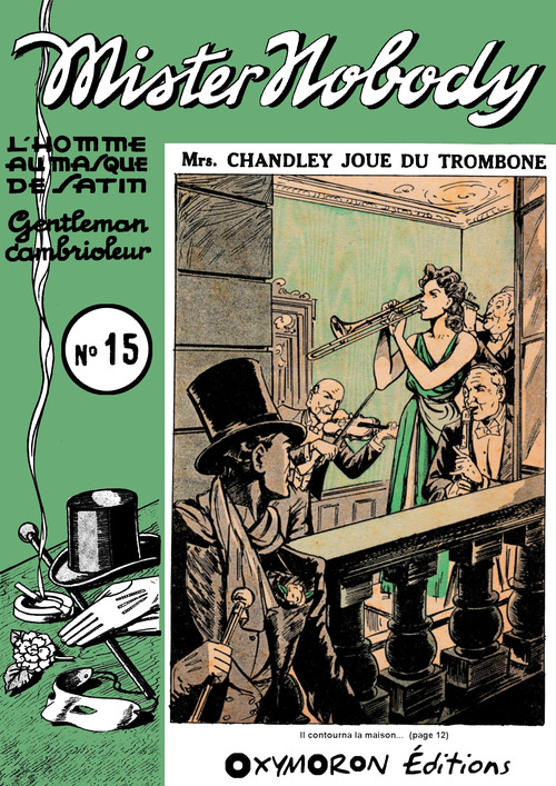 Couverture ebook de Mrs Chandley joue du trombone, de Edward Brooker