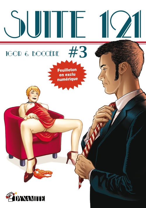 Couverture ebook de Suite 121 - épisode 3, de Igor, Olaf Boccere