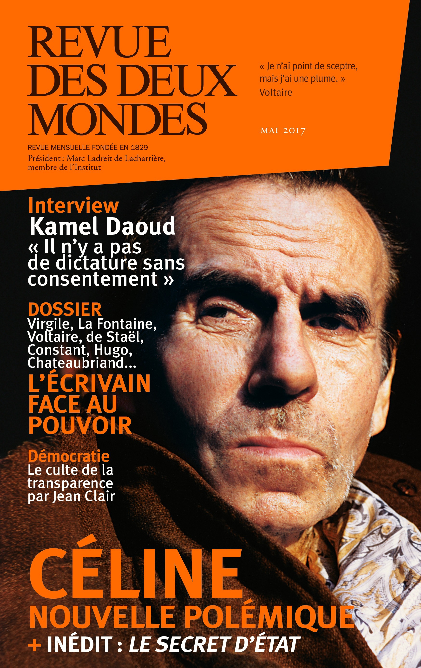 Couverture ebook de Revue des Deux Mondes mai 2017, de Revue Des Deux Mondes
