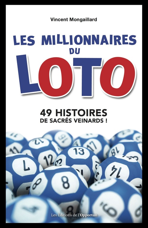 Couverture ebook de Les millionnaires du Loto, de Vincent Mongaillard