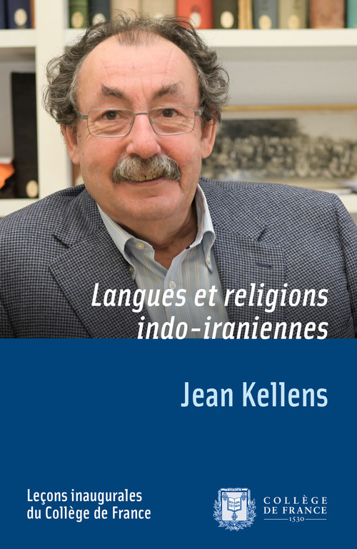 Couverture ebook de Langues et religions indo-iraniennes, de Jean Kellens