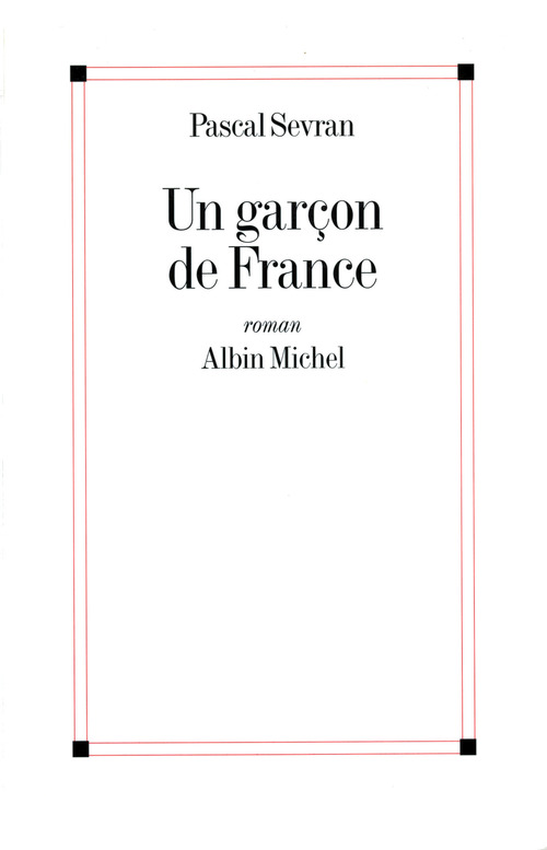 Couverture ebook de Un garçon de France, de Pascal Sevran
