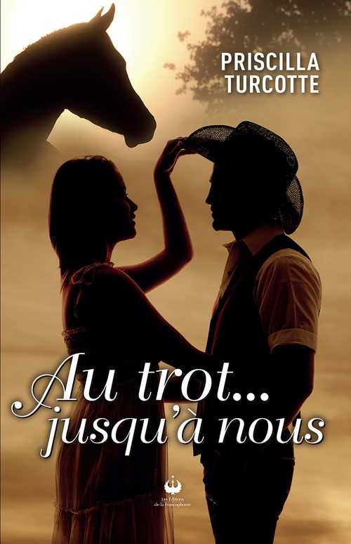 ebook cover of Au trot... jusqu'à nous, by Priscilla Turcotte