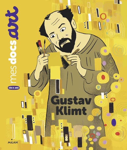 ebook cover of Gustav Klimt, by Sarah Barthère