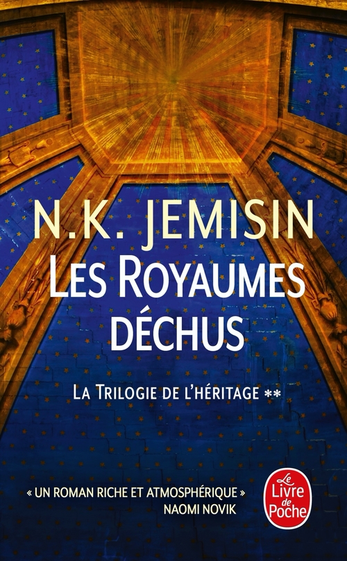 ebook cover of Les Royaumes déchus (La Trilogie de l'héritage, Tome 2), by N.K. Jemisin