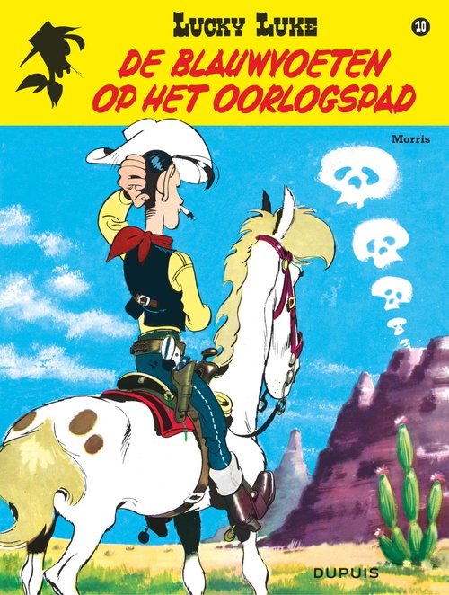 Couverture ebook de De blauwvoeten op het oorlogspad, de Morris