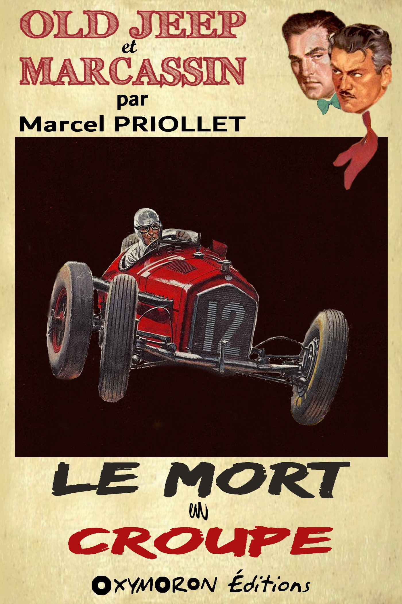 Couverture ebook de Le mort en croupe, de Marcel Priollet
