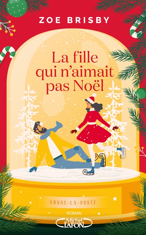 ebook cover of La Fille qui n'aimait pas Noël, by Zoé Brisby