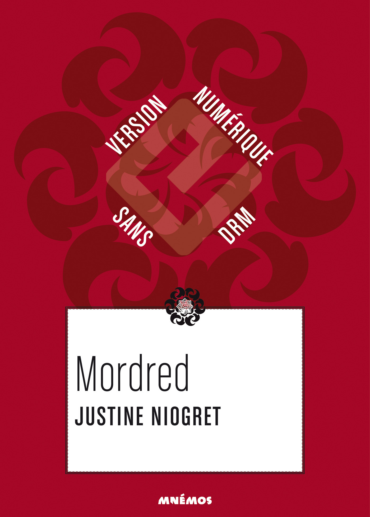 ebook cover of Mordred, by Justine Niogret