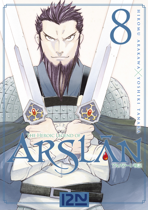 Couverture ebook de Arslân - tome 8, de Hiromu Arakawa, Yoshiki Tanaka