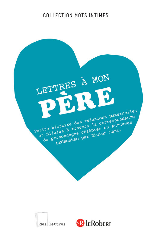 Couverture ebook de Les lettres à mon père Epub, de Didier Lett