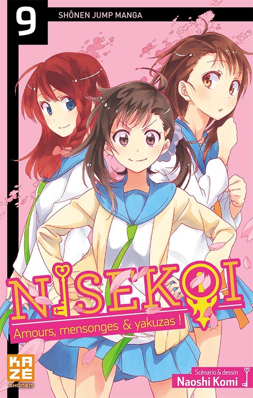 Couverture ebook de Nisekoi - Amours, mensonges et yakuzas ! T09, de Naoshi Komi