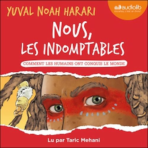 audiobook cover of Nous, les indomptables, by Yuval Noah Harari