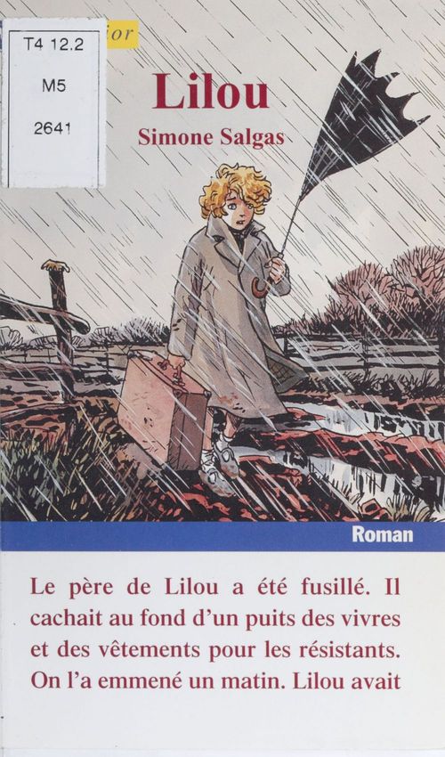 ebook cover of Lilou, by Simone Salgas