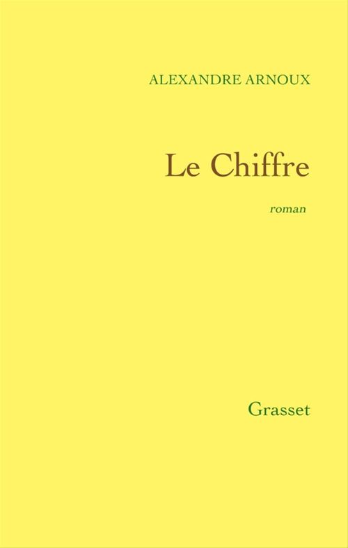 ebook cover of Le Chiffre, by Alexandre Arnoux