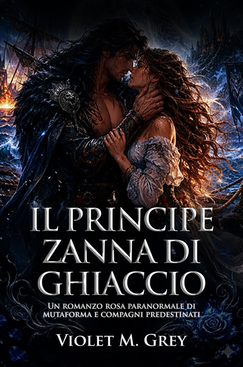 ebook cover of Il Principe Zanna di Ghiaccio, by Violet M. Grey