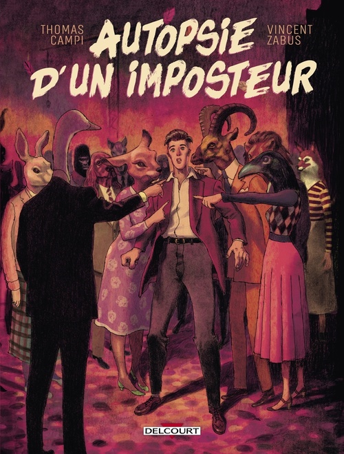 ebook cover of Autopsie d'un imposteur, by Vincent Zabus