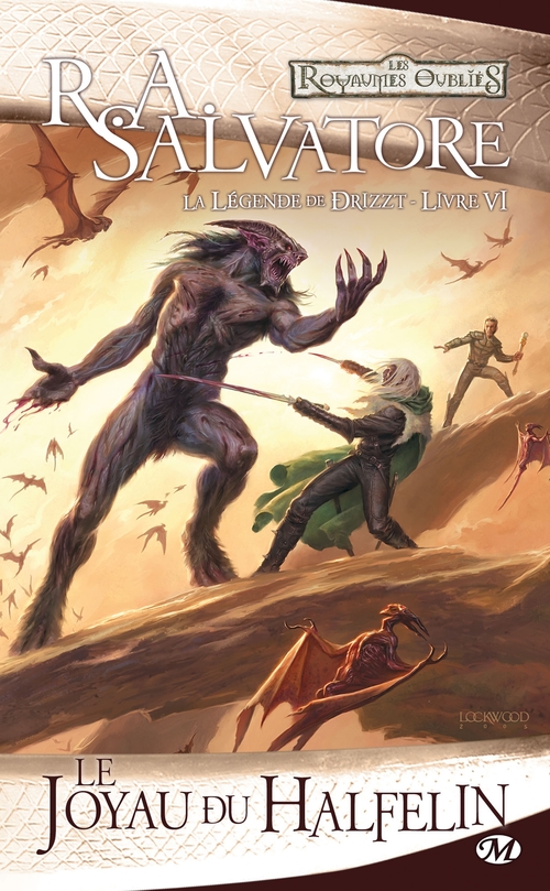 Couverture ebook de La Légende de Drizzt, T6 : Le Joyau du halfelin, de R. A. Salvatore