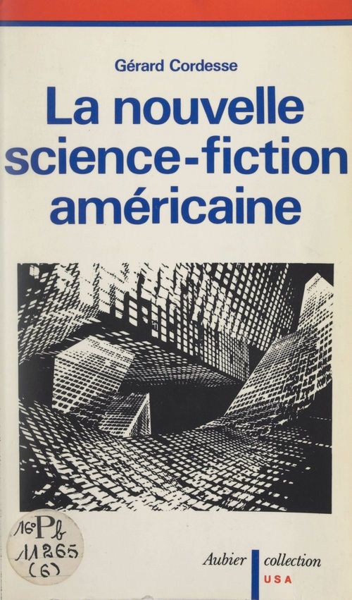 Couverture ebook de La nouvelle science-fiction américaine, de Gerard Cordesse