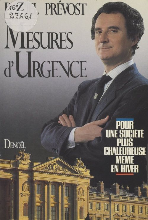 Couverture ebook de Mesures d'urgence, de Daniel Prévost