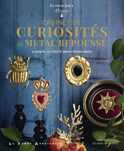 ebook cover of Cabinet de Curiositiés en métal repoussé, by Elodie Joly