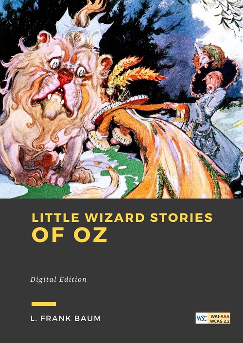 ebook cover of Little wizard stories of Oz, by L. Frank Baum