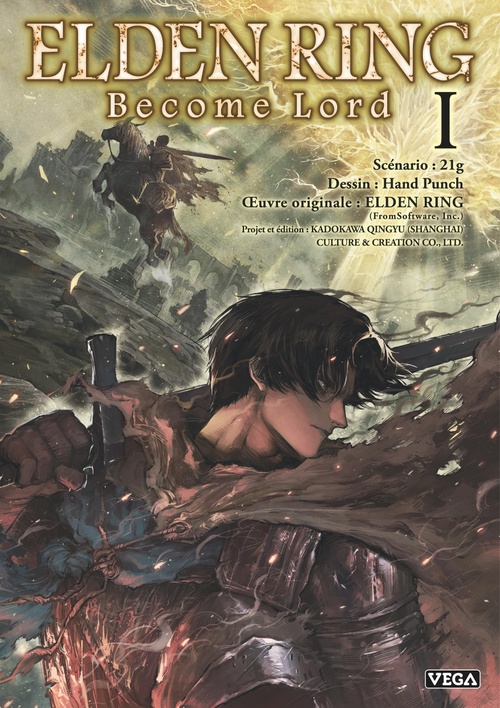 ebook cover of Elden ring become lord - Tome 1, by 21g
