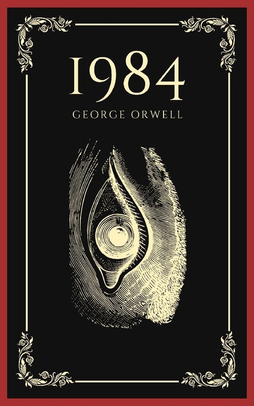 ebook cover of 1984, by George Orwell