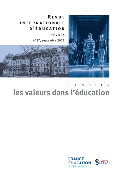 Couverture ebook de L'éthique dans l'école - Revue 87, de CIEP
