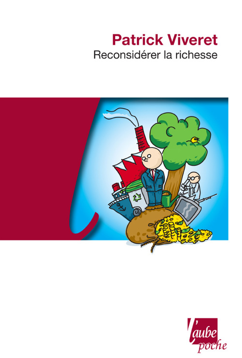 Couverture ebook de Reconsidérer la richesse, de Patrick Viveret
