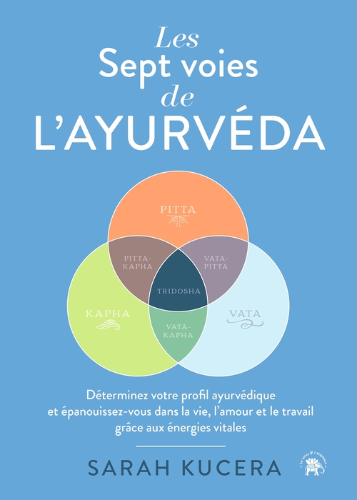Couverture ebook de Les Sept Voies de l'Ayurveda, de Sarah Kucera