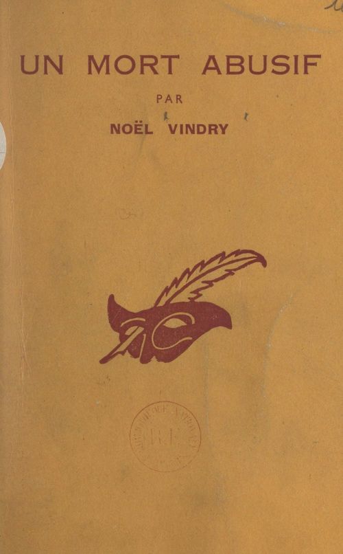 ebook cover of Un mort abusif, by Noel Vindry