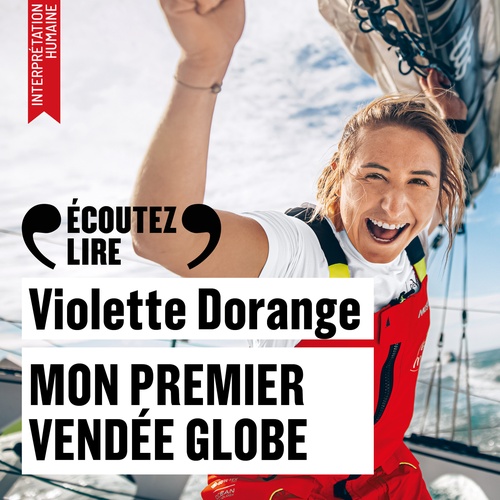 Couverture audiobook de Mon premier Vendée Globe. Carnet de bord, de Violette Dorange