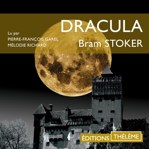 audiobook cover of Dracula, by Bram Stoker