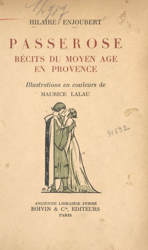 ebook cover of Passerose, by Hilaire Enjoubert