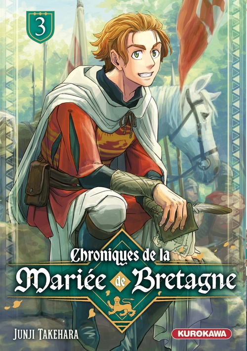 Couverture ebook de Chroniques de la mariée de Bretagne - tome 3, de Junji Takehara