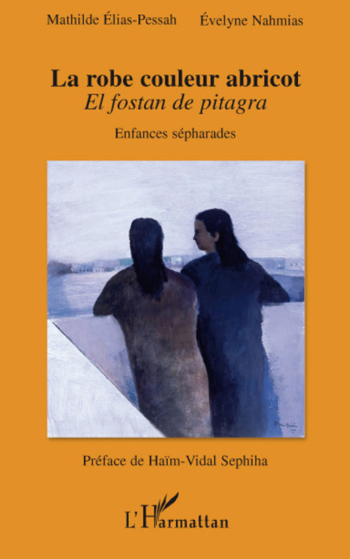 Couverture ebook de La robe couleur abricot, de Mathilde Elias-pessah, Evelyne Nahmias